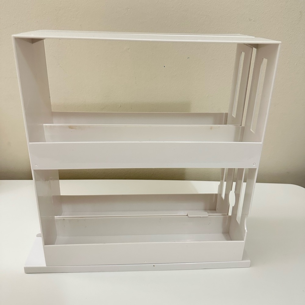 Rotating Spice Rack Organizer, Double Layer Spice Jar Holder - Picture 7 of 9